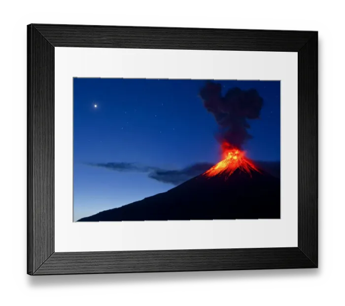 Framed Print : Tungurahua Volcano erupting at dawn, Ecuadorian Eastern Slopes, Tungurahua, Ecuador Framed Print : Tungurahua Volcano erupting at dawn, Ecuadorian Eastern Slopes, Tungurahua, Ecuador