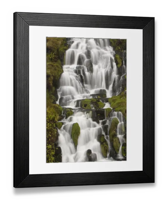Framed Print : Bridal Falls, Portree, Skye, Scotland, UK Framed Print : Bridal Falls, Portree, Skye, Scotland, UK