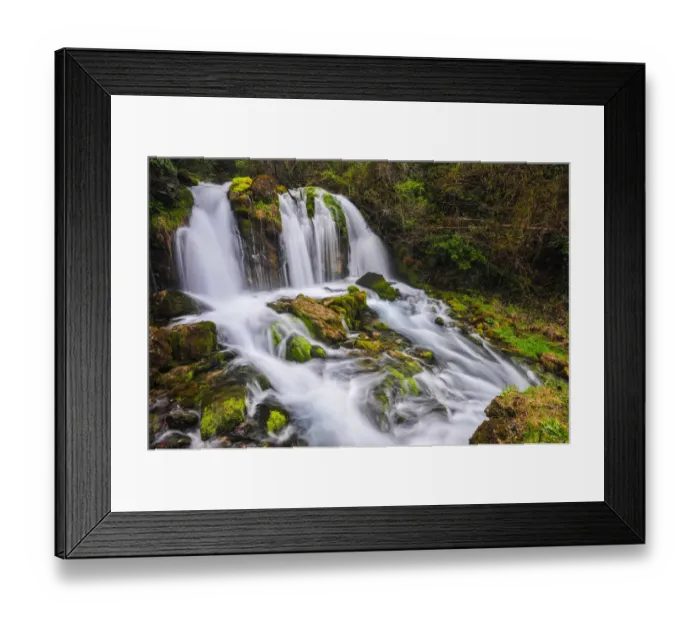 Framed Print : Waterfalls, Cadi-Moixer Natural Park, Spain Framed Print : Waterfalls, Cadi-Moixer Natural Park, Spain