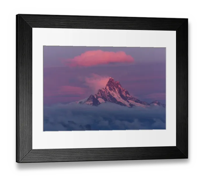 Framed Print : Sunset light on Mount Schreckhorn (4078m). Bernese Alps, Canton of Berne, Switzerland Framed Print : Sunset light on Mount Schreckhorn (4078m). Bernese Alps, Canton of Berne, Switzerland