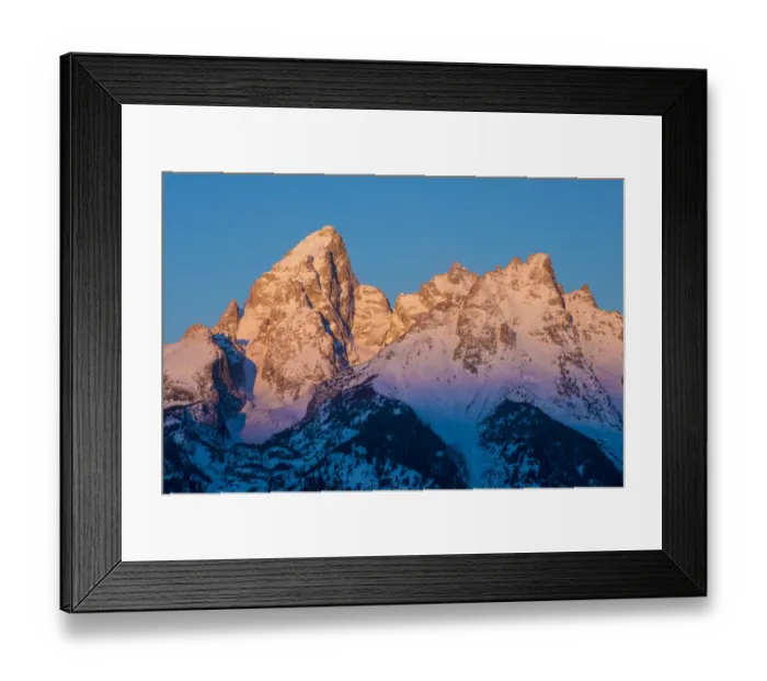 Framed Print : Grand Teton peak, Grand Teton National Park, Wyoming, USA Framed Print : Grand Teton peak, Grand Teton National Park, Wyoming, USA