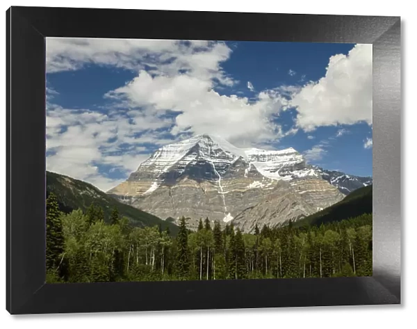 Mount Robson, the highest peak in the Canadian Rocky Mountains, Robson Provincial Park