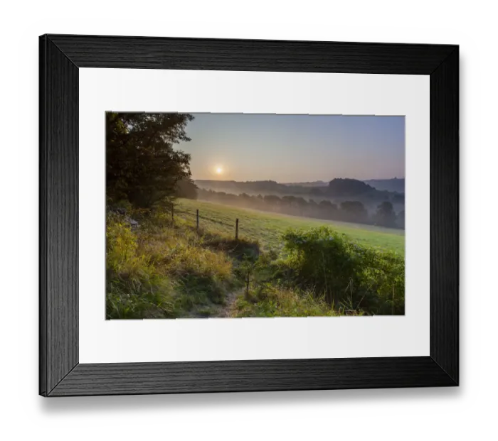 Framed Print : Landscape alont the Laurie Lee Wildlife Way, Gloucestershire Wildlife Trust. Slad Valley Framed Print : Landscape alont the Laurie Lee Wildlife Way, Gloucestershire Wildlife Trust. Slad Valley