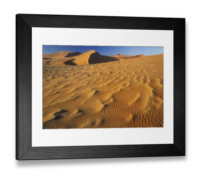 Framed Print : Ripples in the sand dunes, Namib-Naukluft NP, Namib desert, Namibia Framed Print : Ripples in the sand dunes, Namib-Naukluft NP, Namib desert, Namibia