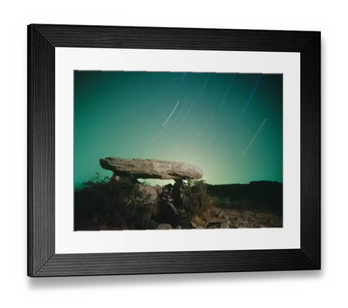 Framed Print : Long exposure of stars above a rock bridge in the Eastern Pyrenees. Alta Cerdanya Framed Print : Long exposure of stars above a rock bridge in the Eastern Pyrenees. Alta Cerdanya