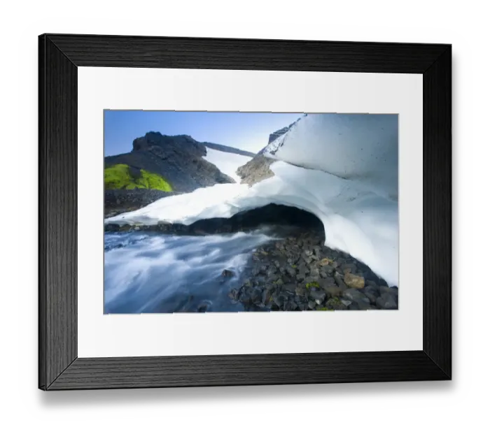 Framed Print : Small river from a melting glacier on the way to Landmannalaugar, Iceland, July 2008 Framed Print : Small river from a melting glacier on the way to Landmannalaugar, Iceland, July 2008