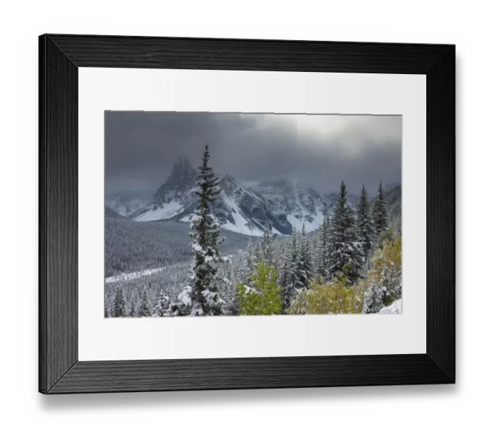 Framed Print : The Valley of the Ten Peaks, after recent snowfall, Banff National Park, Alberta, Canada Framed Print : The Valley of the Ten Peaks, after recent snowfall, Banff National Park, Alberta, Canada