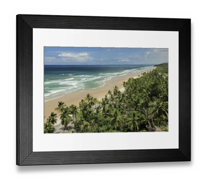 Framed Print : Itacarezinho Beach, in the municipality of Itacar, southeastern Bahia State. Brazil Framed Print : Itacarezinho Beach, in the municipality of Itacar, southeastern Bahia State. Brazil