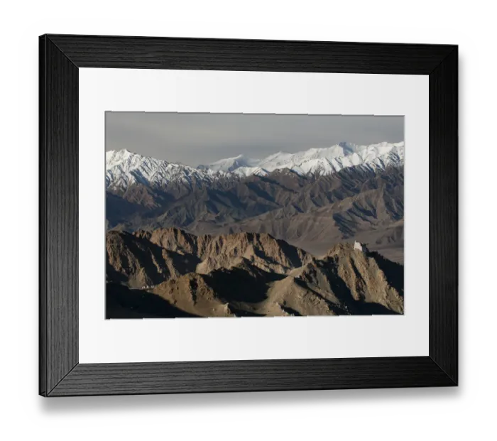Framed Print : Tsemo Gompa, seen from the road between Leh and Kardung La, Ladakh, India, June 2010 Framed Print : Tsemo Gompa, seen from the road between Leh and Kardung La, Ladakh, India, June 2010