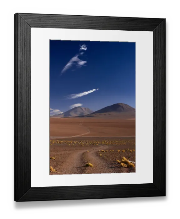 Framed Print : The road to Ojo de Perdiz, high on the altiplano, Bolivia, December 2009 Framed Print : The road to Ojo de Perdiz, high on the altiplano, Bolivia, December 2009