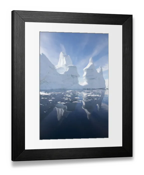 Framed Print : Icebergs off the Antarctic Peninsula, Antarctica, February 2009, Taken on location Framed Print : Icebergs off the Antarctic Peninsula, Antarctica, February 2009, Taken on location