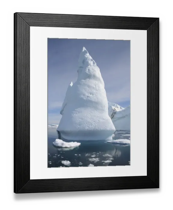Framed Print : Iceberg off the Antarctic Peninsula, Antarctica, February 2009, Taken on location Framed Print : Iceberg off the Antarctic Peninsula, Antarctica, February 2009, Taken on location