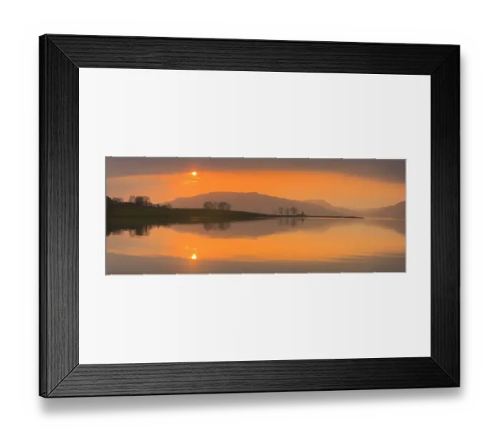 Framed Print : Sunset over Loch Linnhe, Port Appin, nr Oban, Argyll, Scotland, UK Framed Print : Sunset over Loch Linnhe, Port Appin, nr Oban, Argyll, Scotland, UK