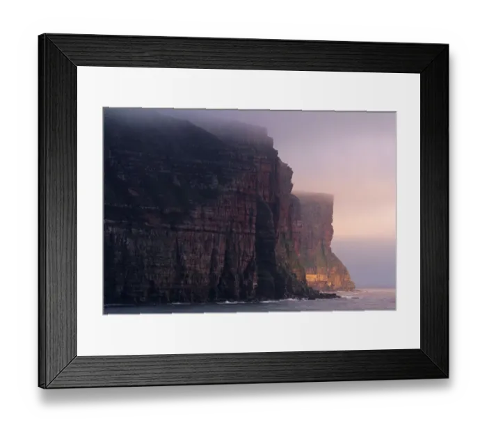 Framed Print : Sandstone cliffs, Rackwick Bay, Hoy, Orkney, Scotland, July 2004 Framed Print : Sandstone cliffs, Rackwick Bay, Hoy, Orkney, Scotland, July 2004