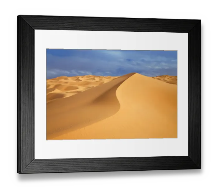 Framed Print : Sand dunes in the Libyan desert, Sahara, Libya, North Africa, December 2007 Framed Print : Sand dunes in the Libyan desert, Sahara, Libya, North Africa, December 2007