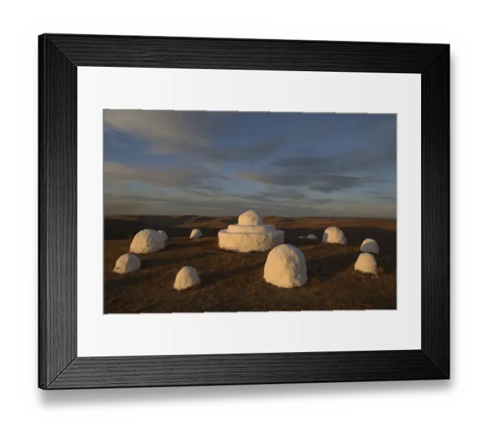 Framed Print : Traditional mongolian Ovoo shrine / Buddhist shrine near border between Russian and Mongolia Framed Print : Traditional mongolian Ovoo shrine / Buddhist shrine near border between Russian and Mongolia