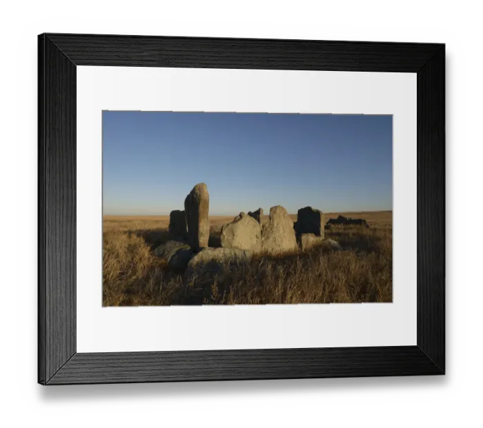Framed Print : Ancient burial grounds, Daurian Nature Reserve. Daurian Steppes UNESCO World Heritage Site Framed Print : Ancient burial grounds, Daurian Nature Reserve. Daurian Steppes UNESCO World Heritage Site