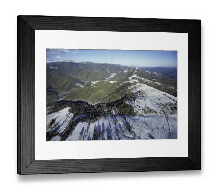 Framed Print : Snow on high pastures cleared for cattle grazing, Carpathian Mtns, Romania Framed Print : Snow on high pastures cleared for cattle grazing, Carpathian Mtns, Romania