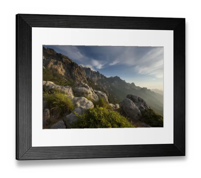 Framed Print : The Col de Bavella, Corsica, France. June 2011 Framed Print : The Col de Bavella, Corsica, France. June 2011