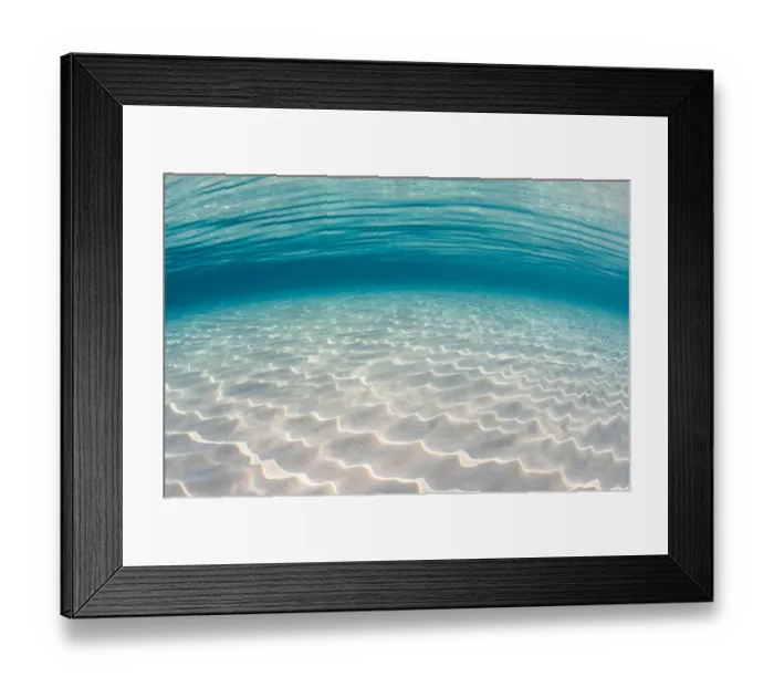 Framed Print : Patters of sunlight on a shallow sandy seabed. North Sound, Grand Cayman, Cayman Islands Framed Print : Patters of sunlight on a shallow sandy seabed. North Sound, Grand Cayman, Cayman Islands