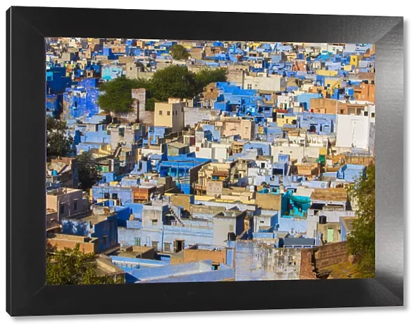 The Blue City, Jodhpur, Rajasthan, India. March 2015