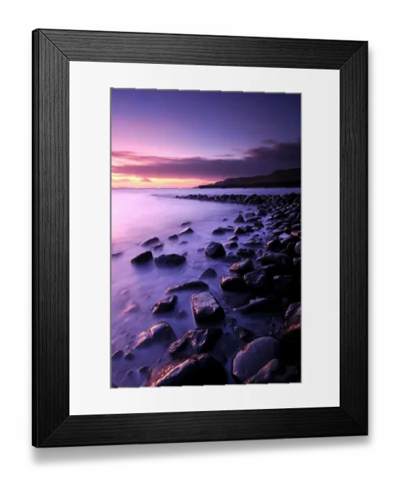 Framed Print : RF- Sunset on Kimmeridge Bay, Isle of Purbeck, Jurassic Coast World Heritage Site Framed Print : RF- Sunset on Kimmeridge Bay, Isle of Purbeck, Jurassic Coast World Heritage Site