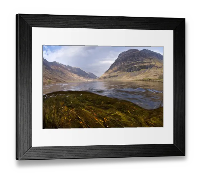 Framed Print : Scenic photo of River Coe in the Highlands, Glen Coe, Scotland, UK, April 2011 Framed Print : Scenic photo of River Coe in the Highlands, Glen Coe, Scotland, UK, April 2011