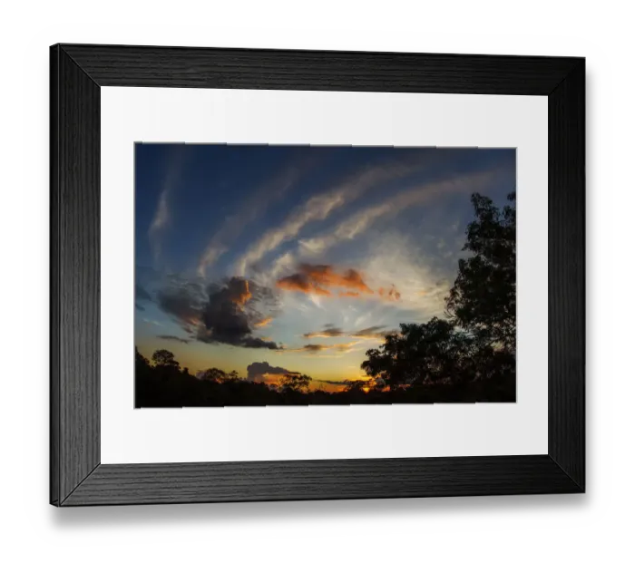 Framed Print : Sky above the Amazonian canopy at sunset, Yasuni National Park, Orellana, Ecuador Framed Print : Sky above the Amazonian canopy at sunset, Yasuni National Park, Orellana, Ecuador