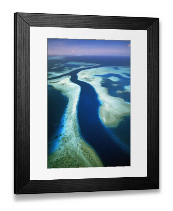 Framed Print : Aerial of Kossol Passage, Kossol Reef, Palau Islands, North Pacific Ocean Framed Print : Aerial of Kossol Passage, Kossol Reef, Palau Islands, North Pacific Ocean