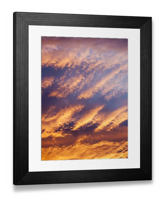 Framed Print : Cloud formations lit by low sun. Brechin, Angus, Scotland, December 2012 Framed Print : Cloud formations lit by low sun. Brechin, Angus, Scotland, December 2012