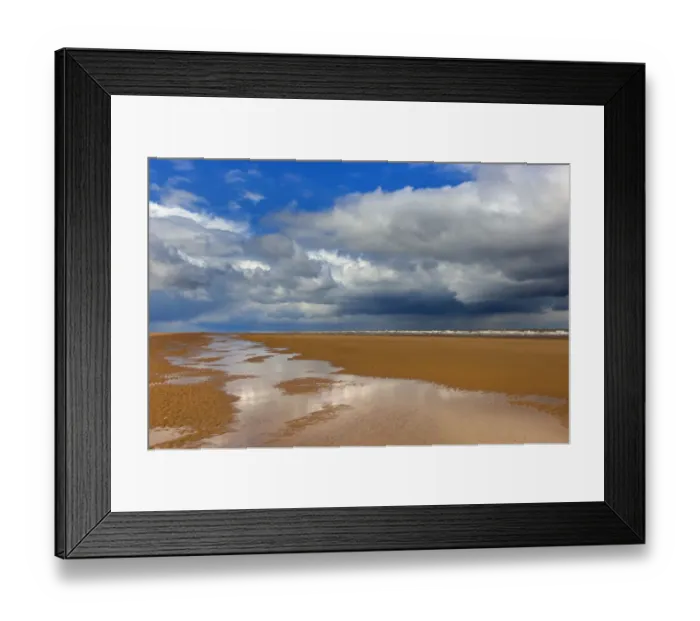 Framed Print : RSPB Nature reserve at Titchwell Marsh Norfolk, May Framed Print : RSPB Nature reserve at Titchwell Marsh Norfolk, May