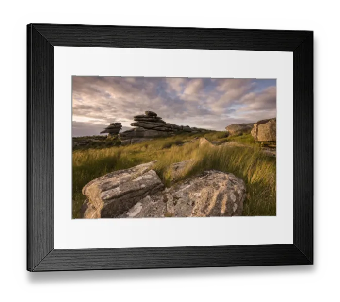 Framed Print : Stowes Hill in late evening light, Bodmin Moor, Cornwall, England, UK. July 2015 Framed Print : Stowes Hill in late evening light, Bodmin Moor, Cornwall, England, UK. July 2015
