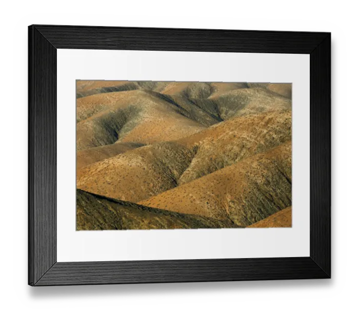 Framed Print : Mirador de Morro Velosa (650 meters) Fuerteventura, Canary Islands. April 2013