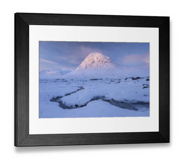 Framed Print : Devils Point and River Dee at sunrise, in snow, Cairngorms National Park, Highlands Framed Print : Devils Point and River Dee at sunrise, in snow, Cairngorms National Park, Highlands
