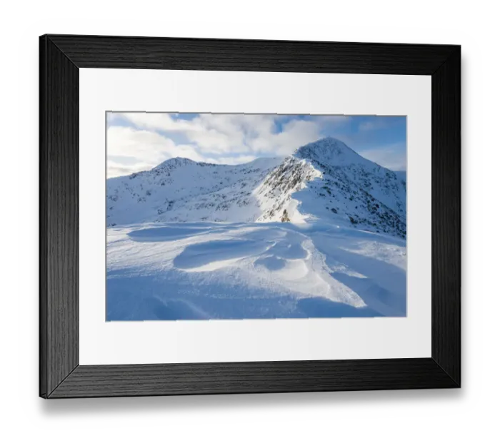 Framed Print : Ridge up to Ben Starav in winter. Glen Etive, Highlands of Scotland, UK, January 2016 Framed Print : Ridge up to Ben Starav in winter. Glen Etive, Highlands of Scotland, UK, January 2016