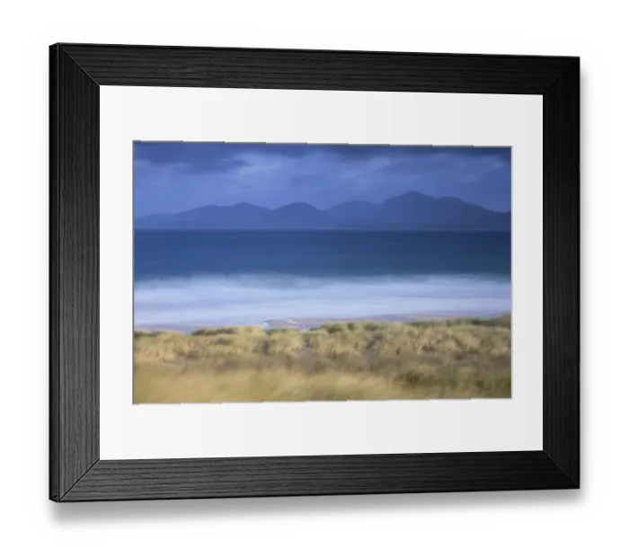 Framed Print : View across Sound of Taransay to North Harris hills in stormy weather, West Harris, Outer Hebrides, Scotland, UK, September 2014 Framed Print : View across Sound of Taransay to North Harris hills in stormy weather, West Harris, Outer Hebrides, Scotland, UK, September 2014