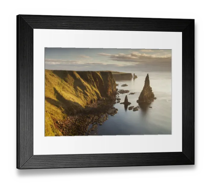 Framed Print : Sea stacks in morning light, Duncansby Head, John O Groats, Caithness, Scotland, UK Framed Print : Sea stacks in morning light, Duncansby Head, John O Groats, Caithness, Scotland, UK