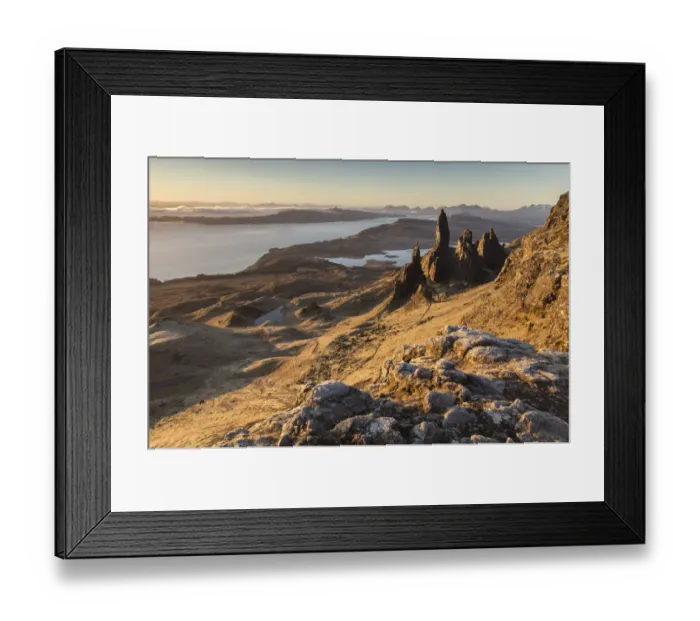 Framed Print : Old Man of Storr at dawn, Isle of Skye, Inner Hebrides, Scotland, UK, March 2015 Framed Print : Old Man of Storr at dawn, Isle of Skye, Inner Hebrides, Scotland, UK, March 2015