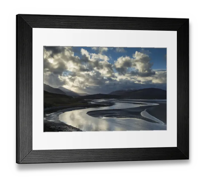 Framed Print : Kyle of Durness, Sutherland, Highlands, Scotland, UK, December 2014 Framed Print : Kyle of Durness, Sutherland, Highlands, Scotland, UK, December 2014
