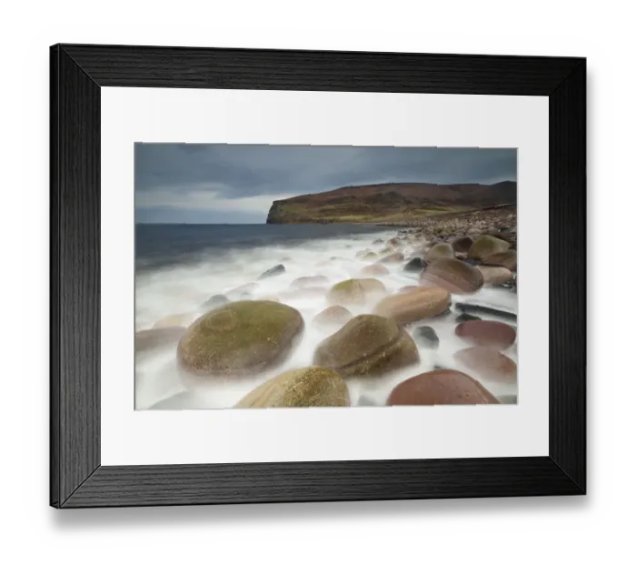 Framed Print : Coloured rocks, Rackwick Bay, Isle of Hoy, Orkney Isles, Scotland, UK, October 2014 Framed Print : Coloured rocks, Rackwick Bay, Isle of Hoy, Orkney Isles, Scotland, UK, October 2014