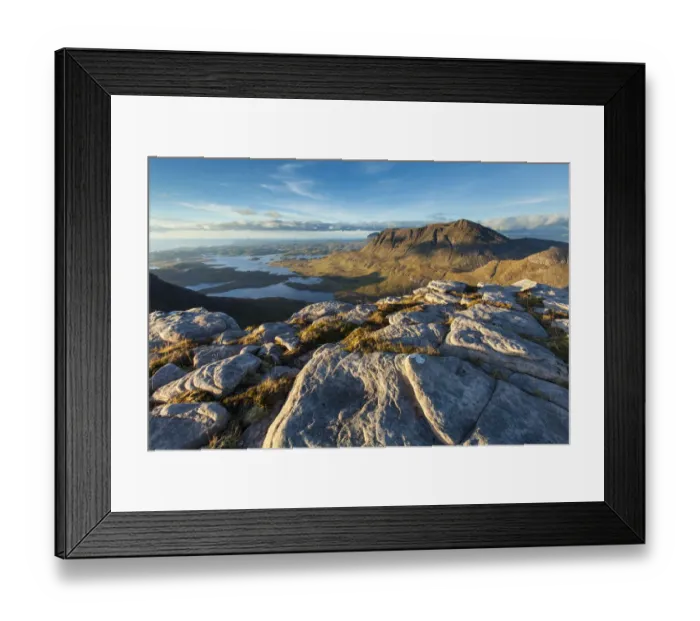Framed Print : View from Cul Beag to Cul Mor, Assynt, Highlands, Scotland, UK, September 2013 Framed Print : View from Cul Beag to Cul Mor, Assynt, Highlands, Scotland, UK, September 2013