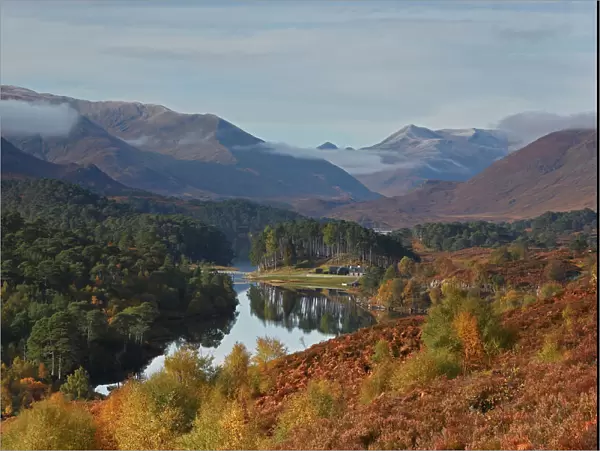 Glen Affric in autumn, Highlands, Scotland, UK, October 2012