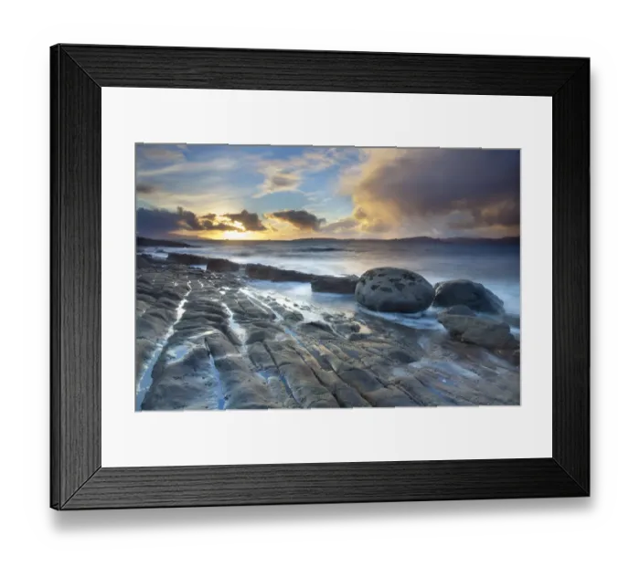 Framed Print : Coastal landscape at sunset, near Elgol, Isle of Skye, Inner Hebrides, Scotland, UK, October 2010 Framed Print : Coastal landscape at sunset, near Elgol, Isle of Skye, Inner Hebrides, Scotland, UK, October 2010