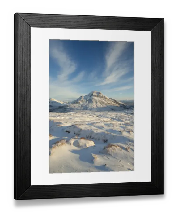 Framed Print : Cul Beag in winter, Coigach, Wester Ross, Scotland, UK, December 2010 Framed Print : Cul Beag in winter, Coigach, Wester Ross, Scotland, UK, December 2010