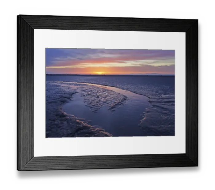 Framed Print : Mudflats at dawn, Sandyhills Bay, Solway Firth, Dumfries and Galloway, Scotland, UK, March Framed Print : Mudflats at dawn, Sandyhills Bay, Solway Firth, Dumfries and Galloway, Scotland, UK, March
