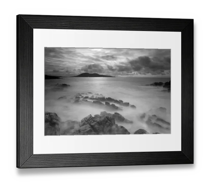 Framed Print : Stormy weather across the Sound of Harris. Outer Hebrides, Scotland, April 2012 Framed Print : Stormy weather across the Sound of Harris. Outer Hebrides, Scotland, April 2012