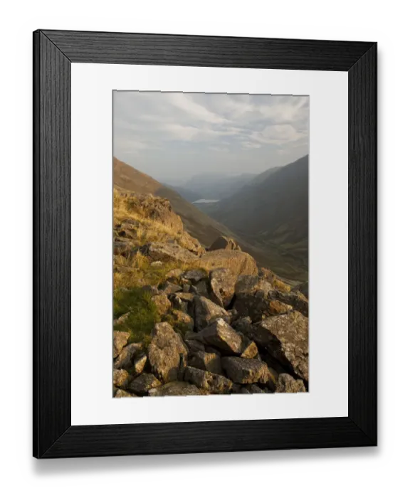 Framed Print : View along Kirkstone Pass. Lake District National Park, Cumbria, September 2011 Framed Print : View along Kirkstone Pass. Lake District National Park, Cumbria, September 2011
