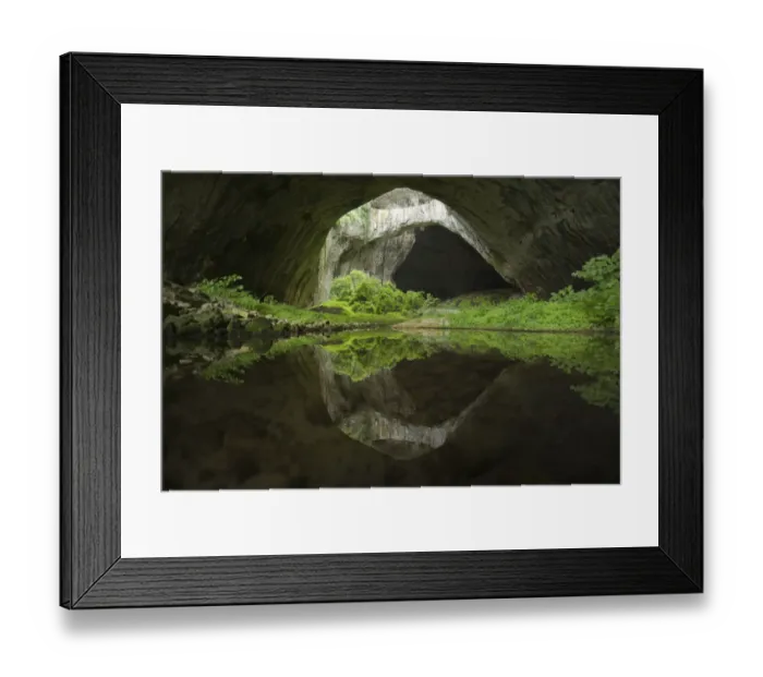 Framed Print : Cave near Pelvin, Bulgaria, May 2008 Framed Print : Cave near Pelvin, Bulgaria, May 2008
