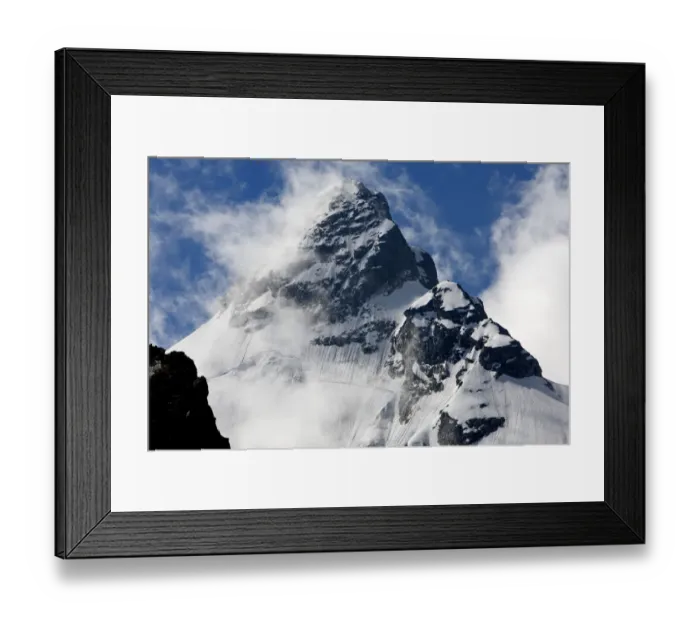 Framed Print : Mount Jantugan (3, 462m) in Adylsu valley, side valley to Baksan and Elbrus, Caucasus Framed Print : Mount Jantugan (3, 462m) in Adylsu valley, side valley to Baksan and Elbrus, Caucasus