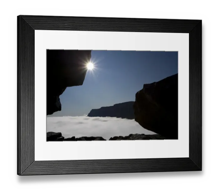 Framed Print : Solar halo over Laitaure delta, Sarek National Park, Laponia World Heritage Site